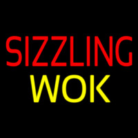 Sizzling Wok Neonskylt