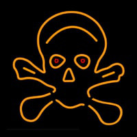 Skull Bulb Neonskylt