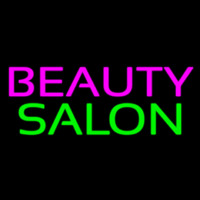 Slanting Beauty Salon Neonskylt
