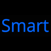 Smart Blue Neonskylt