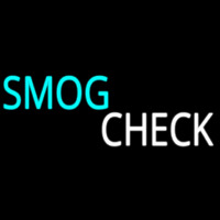 Smog Check Neonskylt