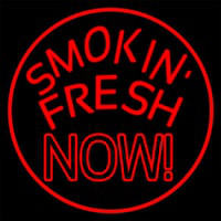 Smokin Fresh Now Neonskylt