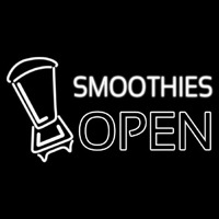 Smoothies Open Neonskylt
