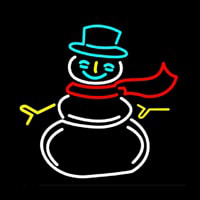 Snowman Neonskylt