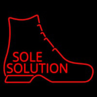 Sole Solution Neonskylt