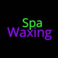 Spa Wa ing Neonskylt