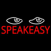 Speakeasy Neonskylt