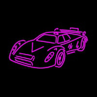 Sports Car Outlined Neonskylt