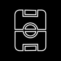 Sports Stadium Icon Neonskylt