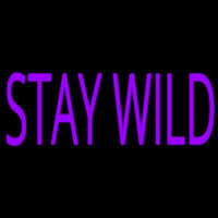Stay Wild Neonskylt