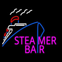 Steamer Bar Boat Neonskylt
