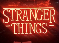 Stranger Things Neonskylt