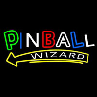 Stylish Pinball Wizard 1 Neonskylt