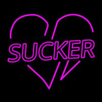 Sucker Neonskylt