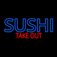 Sushi Take Out Neonskylt