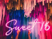 Sweet 16 Neonskylt