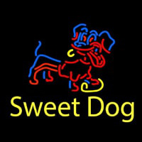 Sweet Dog Neonskylt