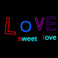 Sweet Love Neonskylt