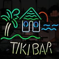 TIKI BAR TROPICAL Neonskylt