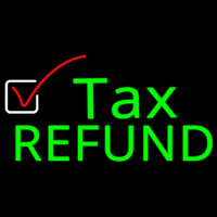 Ta  Refund Neonskylt