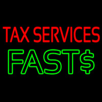 Ta  Service Fast Neonskylt