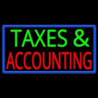 Ta es And Accounting Neonskylt