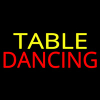 Table Dancing Neonskylt