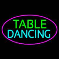 Table Dancing Neonskylt