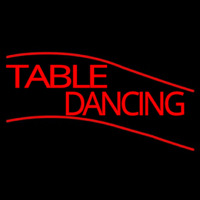 Table Dancing Neonskylt