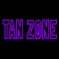 Tan Zone Neonskylt