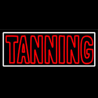 Tanning Double Stroke Neonskylt