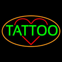 Tattoo Heart Neonskylt