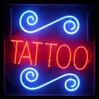 Tattoo Neonskylt