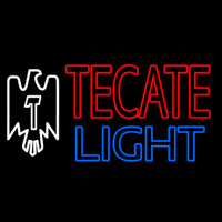 Tecate Light Logo Neonskylt