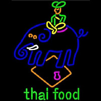 Thai Food Neonskylt