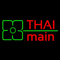 Thai Main Neonskylt