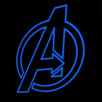 The Avengers Neonskylt