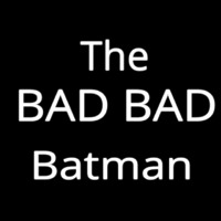The Bad Batman Neonskylt