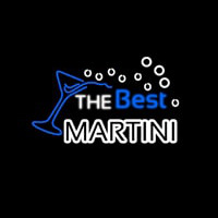 The Best Martini Neonskylt
