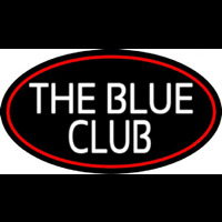 The Blue Club Neonskylt