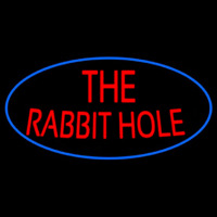 The Rabbit Hole Neonskylt