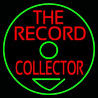 The Record Collector Neonskylt
