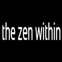 The Zen Within Neonskylt
