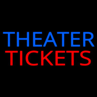 Theatre Tickets Neonskylt