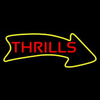 Thrills Neonskylt