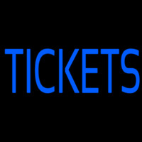 Tickets Block Neonskylt