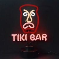 Tiki Bar Desktop Neonskylt