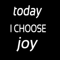 Today I Choose Joy Neonskylt