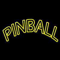 Tourquoise Pinball 1 Neonskylt