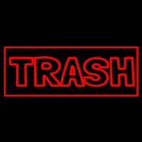 Trash Neonskylt